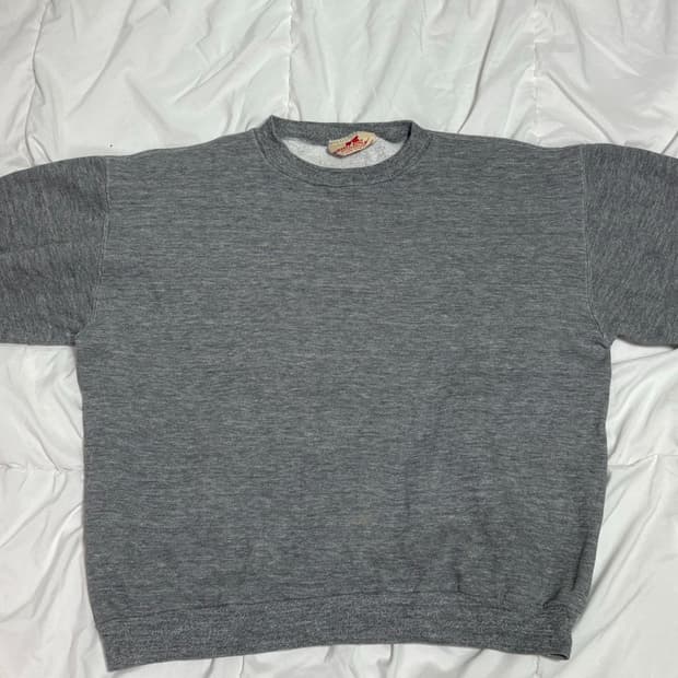 [L] USA 러셀 빈티지 스웻 맨투맨 90s 그레이