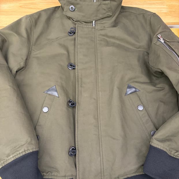 [100] 빈폴 카키 야상점퍼