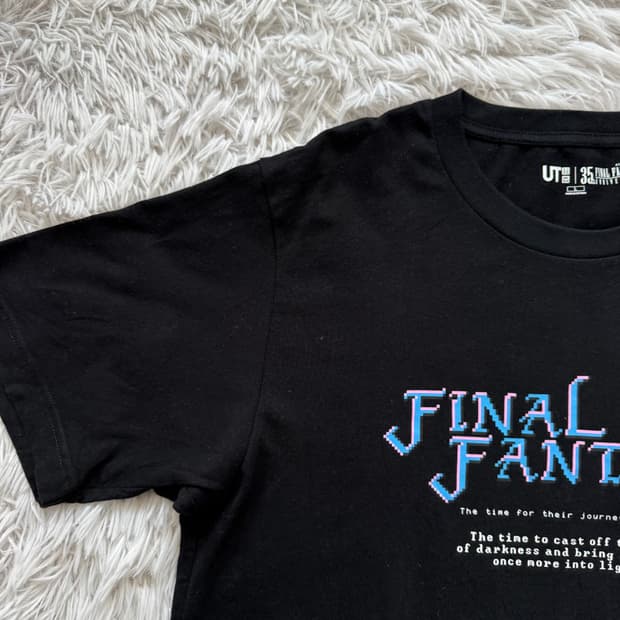 FINAL FANTASY 일본빈티지 반팔 유니클로 파이널판타지 L 100