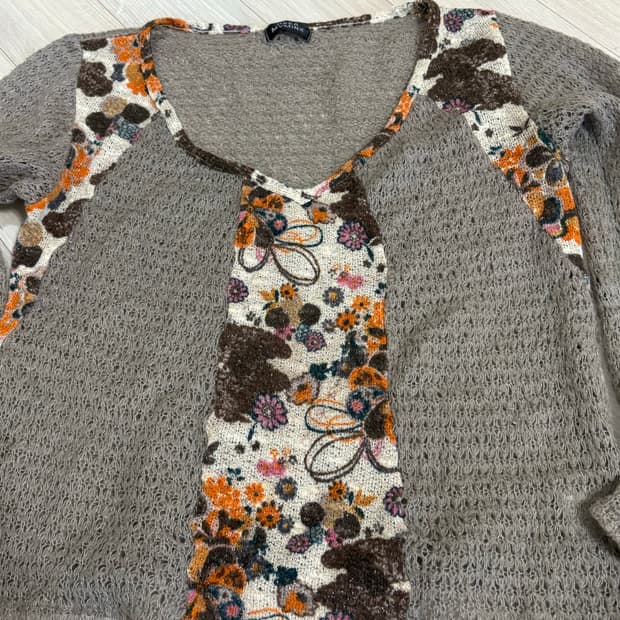 빈티지 모리걸 니트