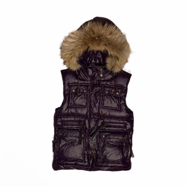 00‘s Dsquared2 Fur Down Vest