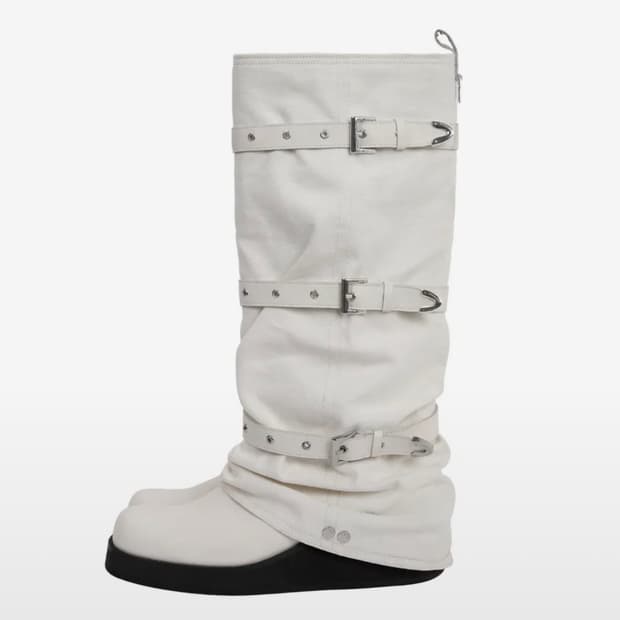 트리밍버드 벨티드롱부츠 230 판매해요