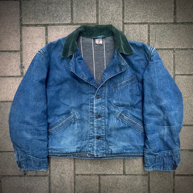 30s USA Hercules 3 Pocket Denim Work JK
