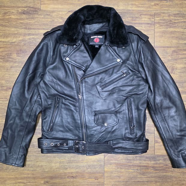 모토필드 소가죽자켓 미사용품
