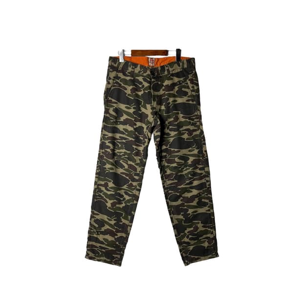 [Carhartt Wip] 칼하트윕 올드로고 카모 데님팬츠