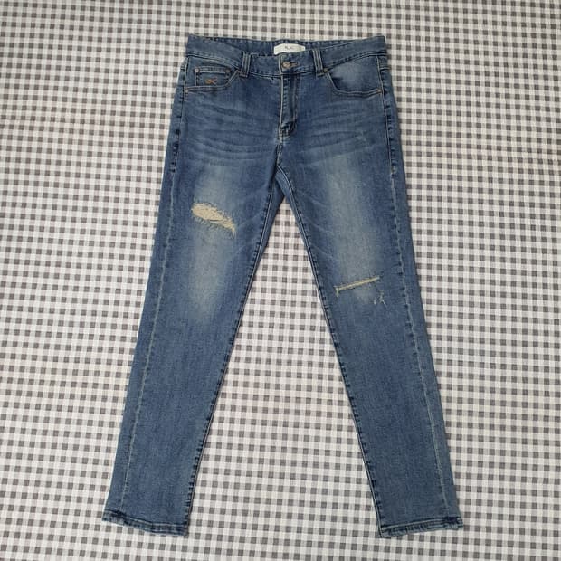 플랙 스키니핏 스판 청바지 남자31