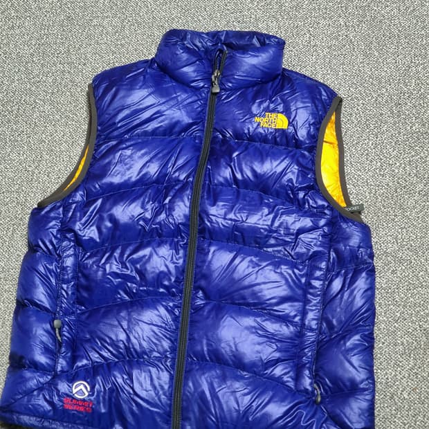 노스페이스 초경량 써미트 덕다운 패딩 베스트 조끼 90