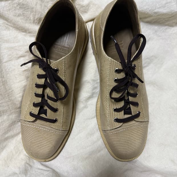 랑방 컬렉션 가죽스니커즈 남성