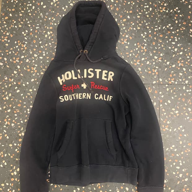 홀리스터 네이비 후디