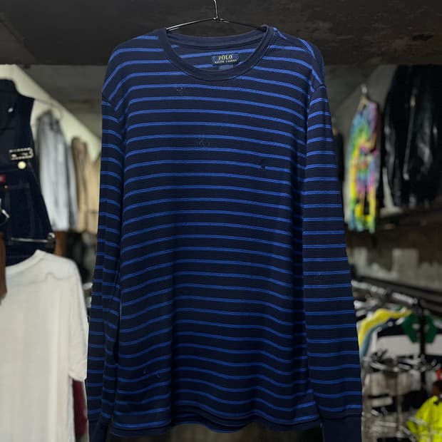 POLO Ralph Lauren Blue Stripe Sleeve