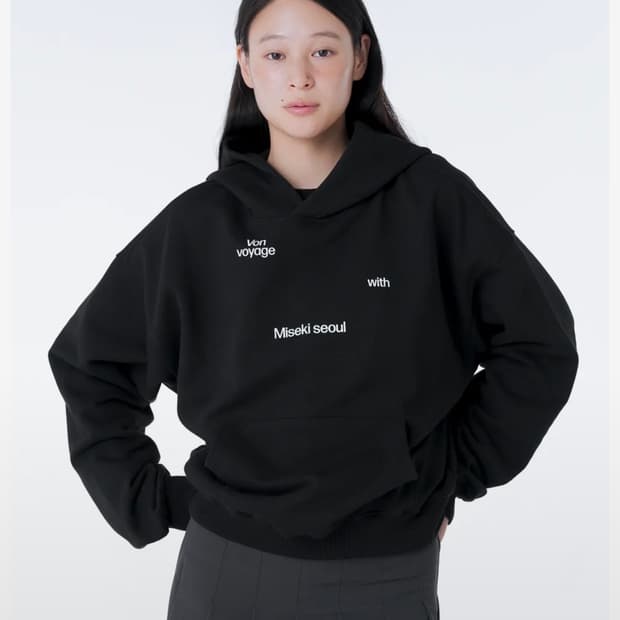 미세키서울 후드티
