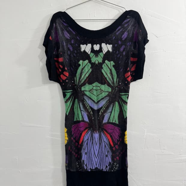 desigual knit design top