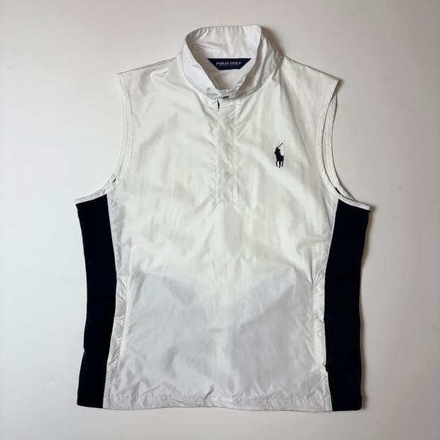 폴로 랄프로렌 00's 배색 윈드 하프 베스트 PN9231