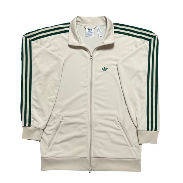 아디다스 BB 트랙탑 져지 아이보리 그린 3XS
