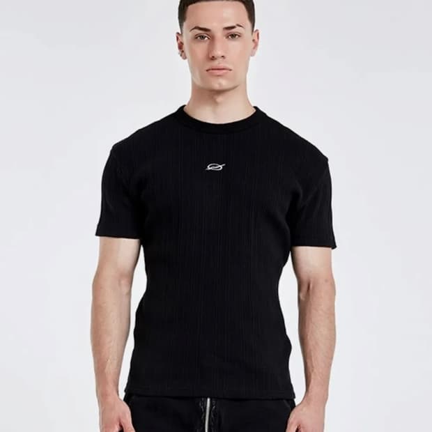 51퍼센트 니트 반팔 L사이즈 블랙