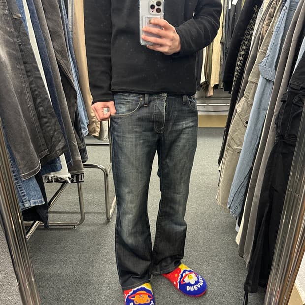 지스타 빈티지 부츠컷 데님팬츠