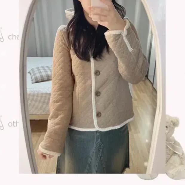 키로베즈 모리걸 점퍼 패딩 자켓 