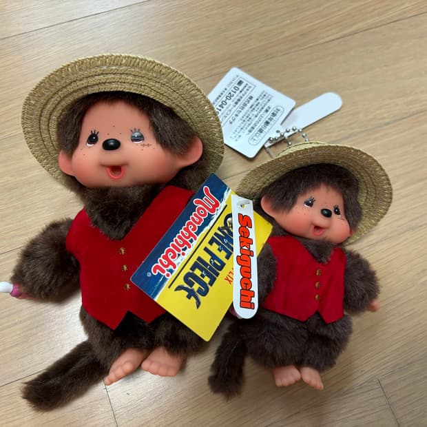 원피스 몬치치 키링 인형 세트