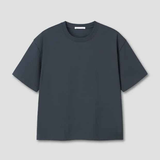UNIFORM CROP T-SHIRTS (NAVY)