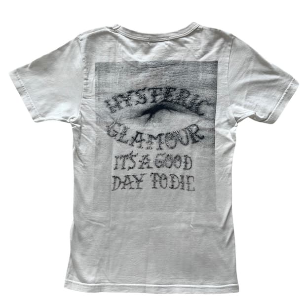 히스테릭 글래머 아카이브 죽기 좋은 날 반팔 티셔츠