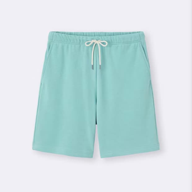 [3XL] GU 스웨트이지하프팬츠 반바지 그린 민트