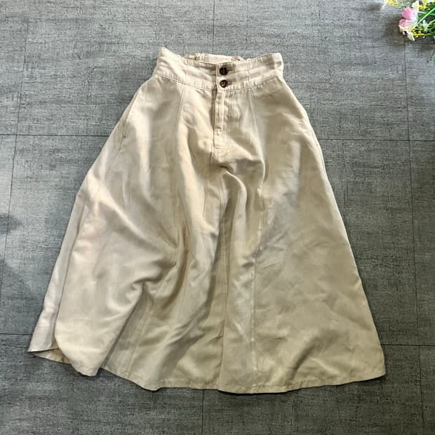 일본빈티지 Colza 하구미모리걸 할메카지 퍼퓰럼 a핏스커트