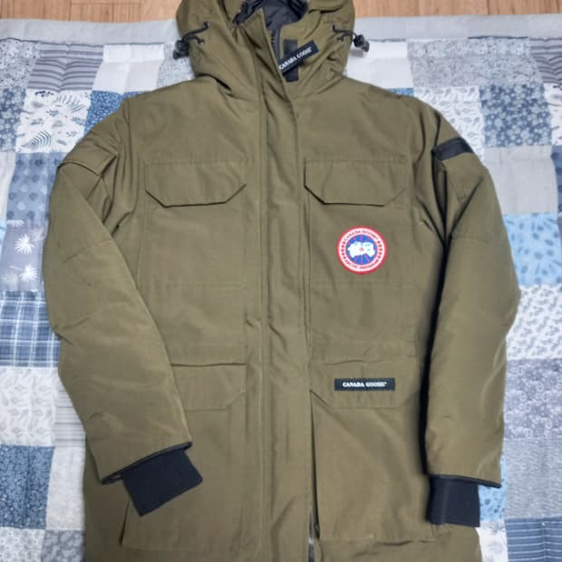 캐나다구스 퓨전 여성 파카패딩  카키 xxs