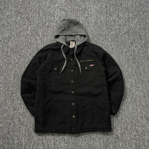 디키즈 레이어드 후드 자켓 M