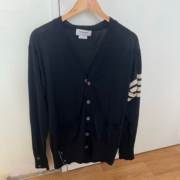 톰브라운 메리노울 가디건 4 사이즈