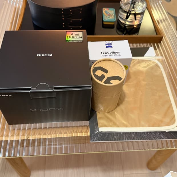 후지필름 X100 VI 실버 카메라