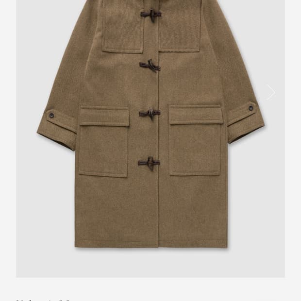 얼바닉 Urbanic30 더플 코트