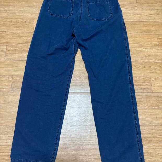 아페쎄 네이비색 허리밴딩 여름데님