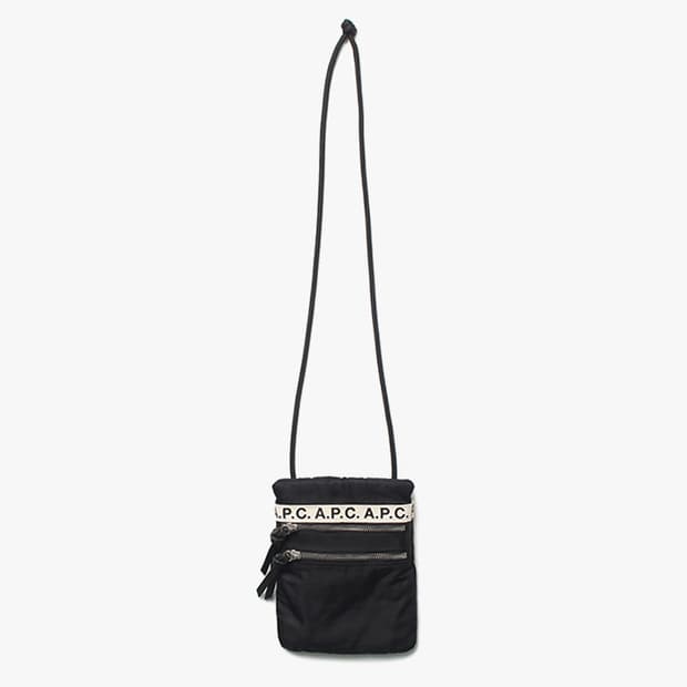  A.P.C "Black Shoulder Bag"