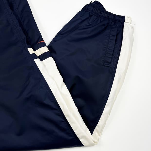 나이키 스우시 네이비 와이드 우븐팬츠 (XL)