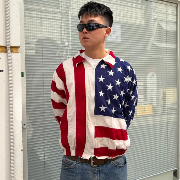 90’s Tommy Hilfiger Archive USA flag
