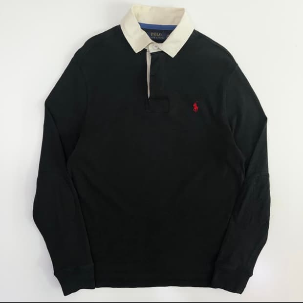 Polo 폴로 랄프로렌 신형 블랙 아이코닉 럭비티