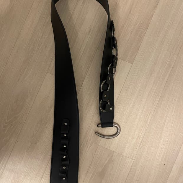 웨스턴 훅 레더 벨트