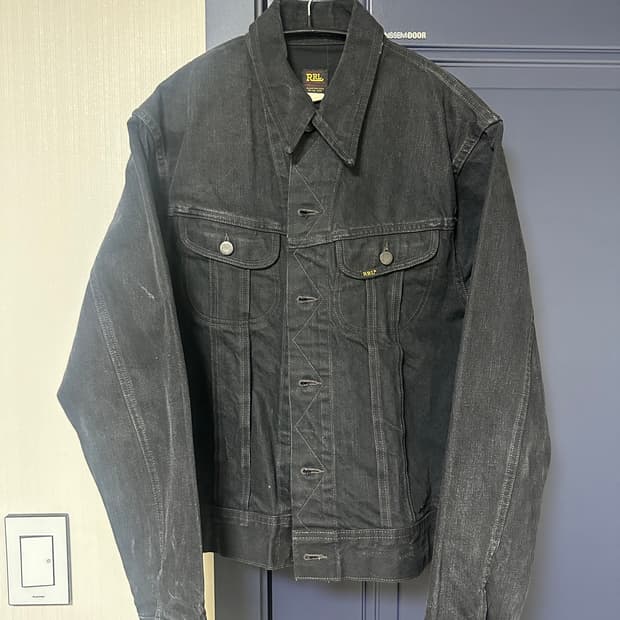 RRL 더블알엘 lot 271 블랙 M