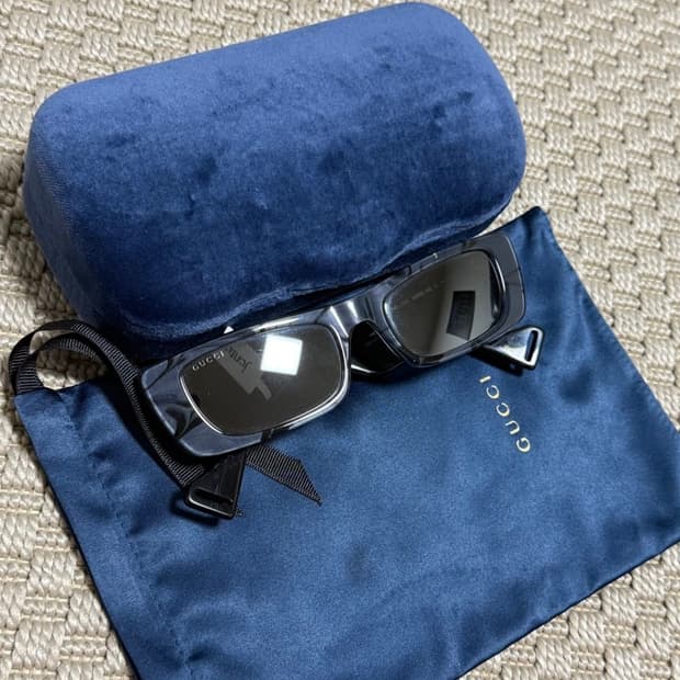 OS) Gucci 구찌 플랫 스퀘어 선글라스