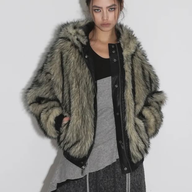 SANDRIC REVERSIBLE JUMPER 샌드릭 리버시블 퍼 레더