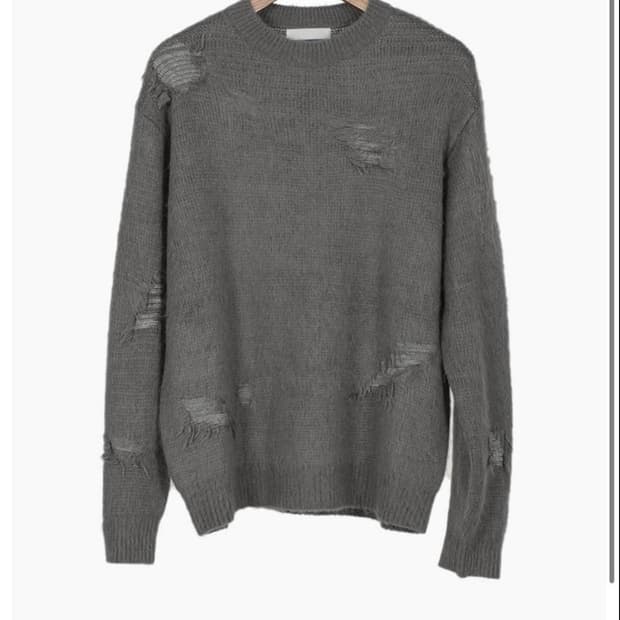 [48] 아이엘 Frag Knit_gray 프라그 니트 