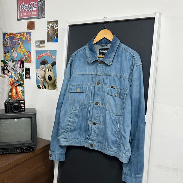 Wrangier 랭글러 웨스턴 데님 트러커 자켓
