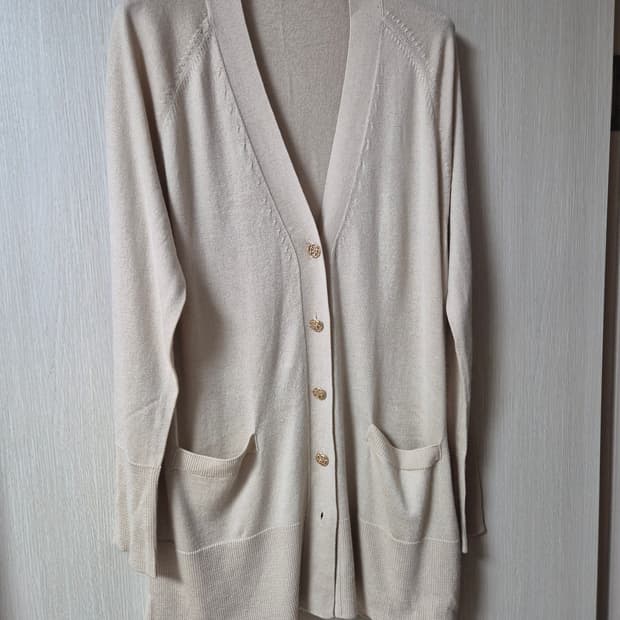 (새제품) 고비 GOBI 실크 캐시미어 가디건 66 롱가디건