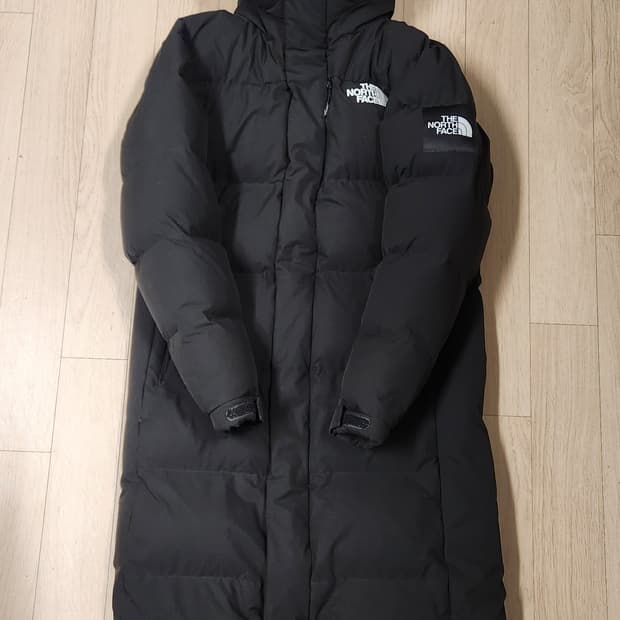 노스페이스 신형 화이트라벨 덕다운롱패딩 XS (90-95)