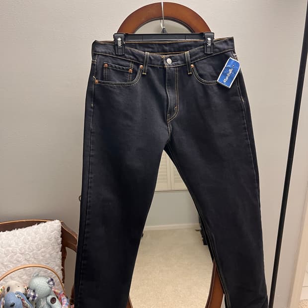 [새상품] 리바이스 502 테이퍼드 진 중청 (2950-1366)