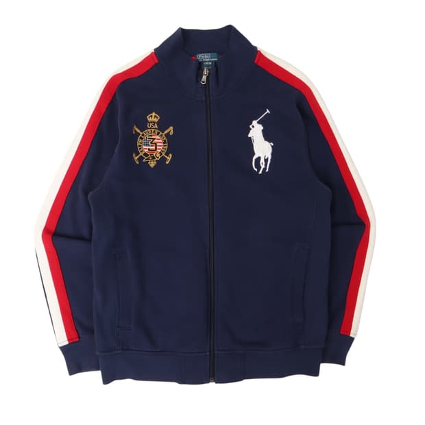 폴로 랄프로렌 빅포니 usa 코튼 집업 자켓