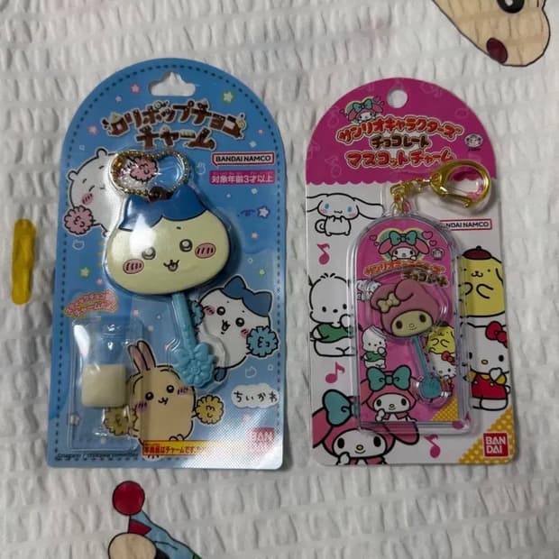 [일본정품] 치이카와 하치와레 마이멜로디 초콜렛 키링