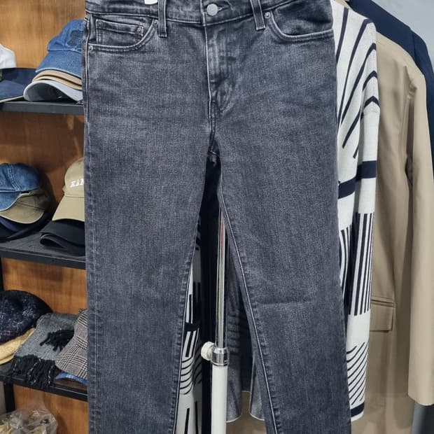 (L E V I S 511) 기모윈터데님 흑청바지(웜진) 허리30