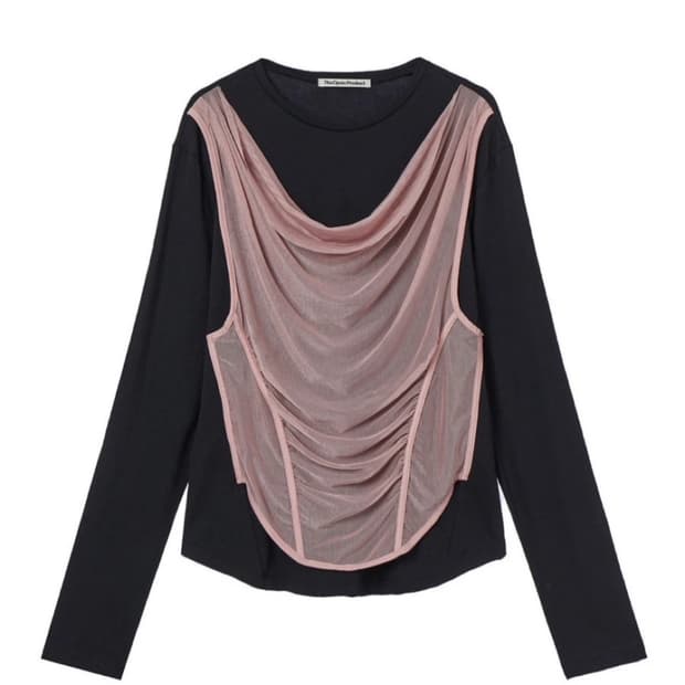 (open yy) TheOpen Product 뷔스티에 레이어드 탑