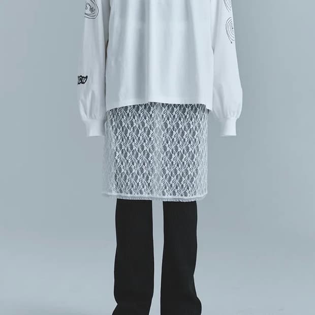 마지셔우드 레이스 스커트